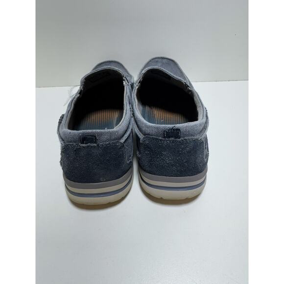 Skechers Relaxed Fit Memory Foam Men’s Blue Slip On Loafer Sz 11 Relaxed Fit - Picture 3 of 8